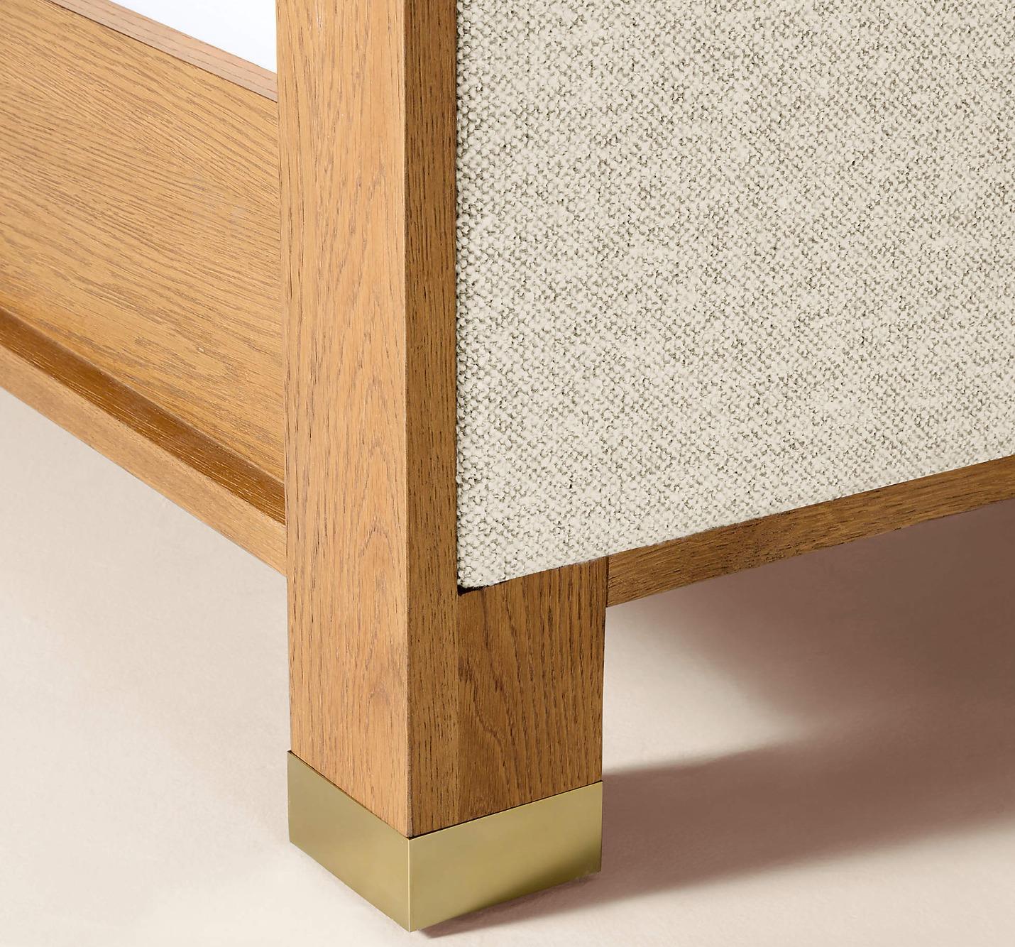 Upholstered Panel Bed thumbnail 2
